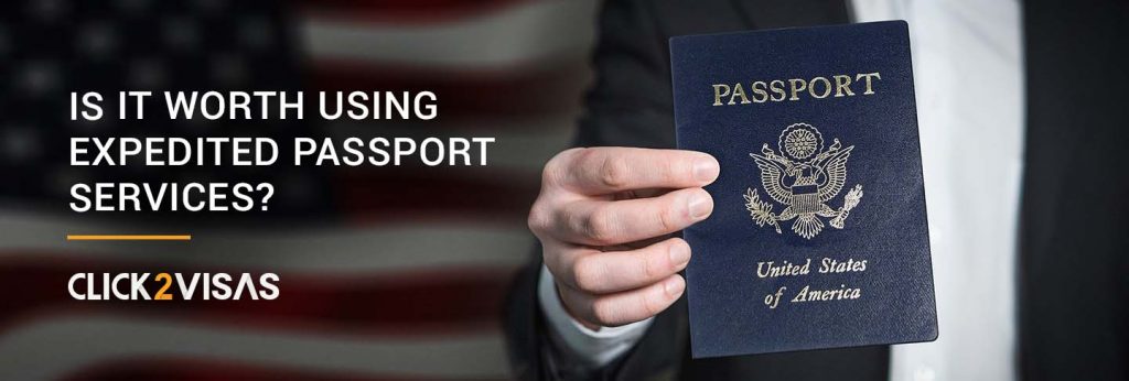 US expedited passport services