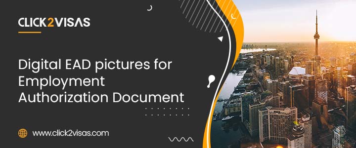 Digital EAD pictures for Employment Authorization Document