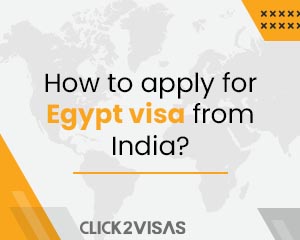 How to apply for Egypt visa from India?