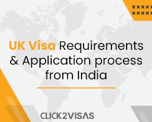 UK Visa Requirements & Application process from India