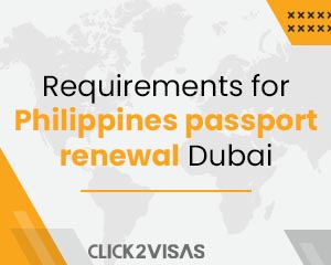 Requirements for Philippines passport renewal Dubai